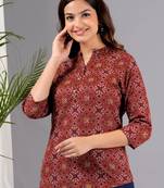 Gc printed designer short kurta