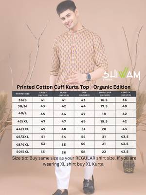 men's kurta top - organic collection 5