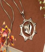 Stainless steel fucnky look pendant