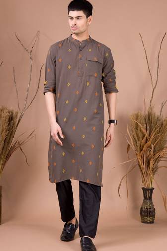 Shiwam ethnix men's kurta top -organic edition