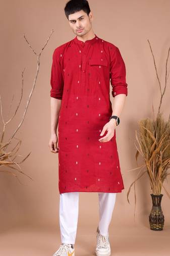Shiwam ethnix men's kurta top - organic edition