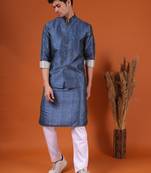 men's kurta with pyjama and jacket  -jodhpur collection