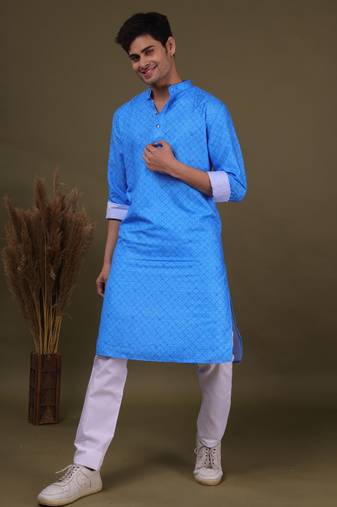Shiwam ethnix men's kurta top - jodhpur collection