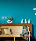 Scattered leaves abstract wall decal