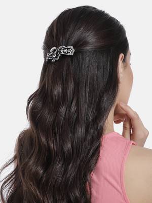 Laida women embellished french barrette 1