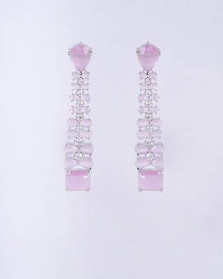 Opal touch vivid crystal dangle earrings 2
