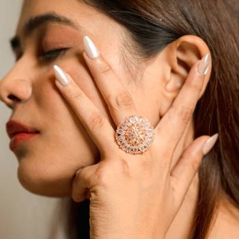 ivory whispers rose gold ring 2