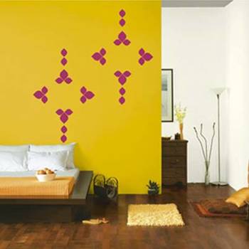 Trishaped modern abstract decal 1