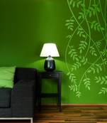 Modern vine wall decal