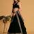 Beautiful Black Zari Embroidered Georgette Lehenga Choli With Dupatta