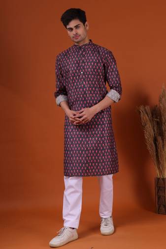 Shiwam ethnix men's kurta and payjama with jacket -thrisurr collection