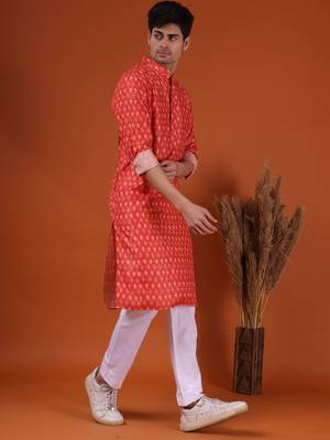 men's kurta and payjama with jacket -thrisurr collection 4
