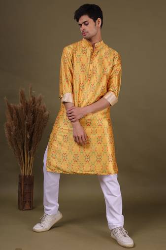 Shiwam ethnix men's kurta and payjama with jacket -thrisurr collection