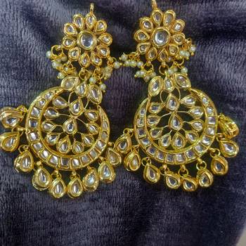 Sasha kundan earrings 2