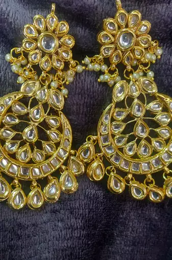 Sasha kundan earrings