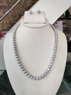 Real Natural Hyderabadi pearls Set 3