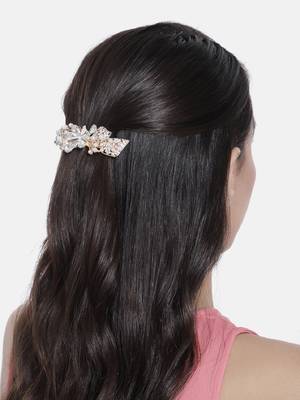 Laida women embellished french barrette 1