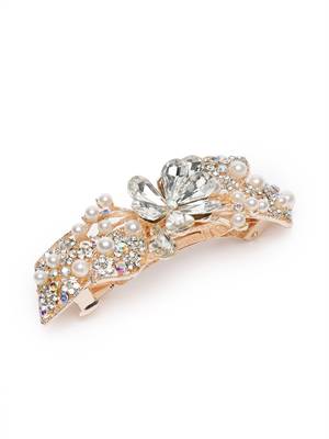 Laida women embellished french barrette 2