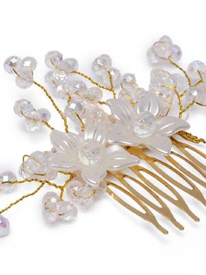 Laida women embellished comb pin 4