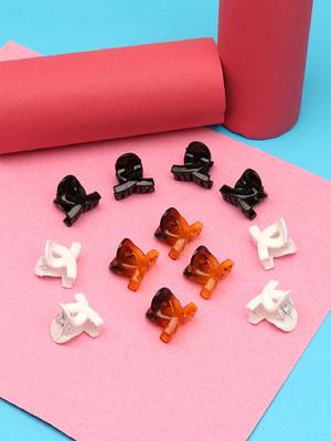 Laida women set of 12 metal claw clip 1