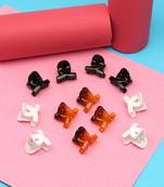 Laida women set of 12 metal claw clip