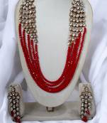 Saree swarg  alloy necklace set for women and girls