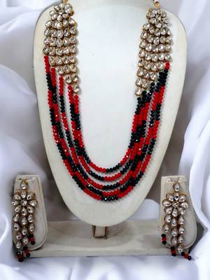   alloy necklace set for women and girls 1