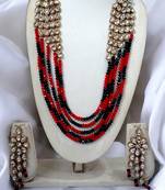 Saree swarg  alloy necklace set for women and girls