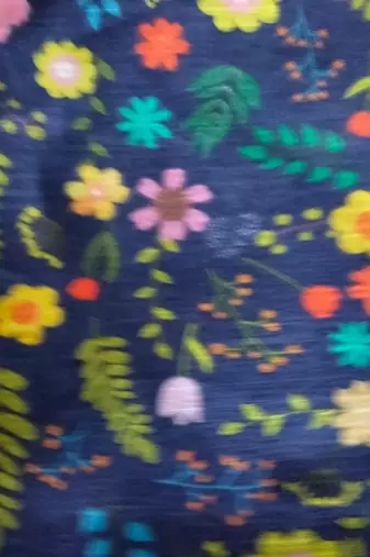 Blue Printed Brocade Silk Men Kurtas