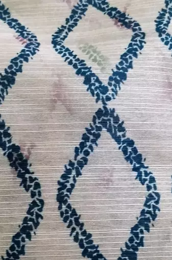 Beige Printed Brocade Silk Kurta Pajama