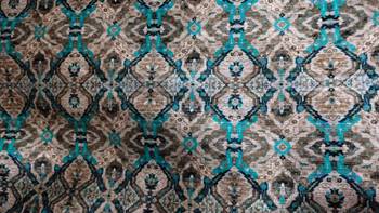Green Printed Brocade Silk Kurta Pajama 6