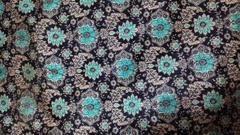 Blue Printed Jaquard Men Kurtas 6