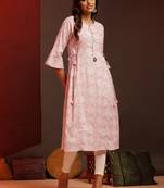 HOLLYHOCK Latest Women's Clothing Kurti for Women Wear Kurti With Three-Quarter Sleeves