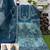 BLUE DOUBLE SHADE ORGANZA STRAIGHT FESTIVE WEAR PAKISTANI DRESS MATERIAL