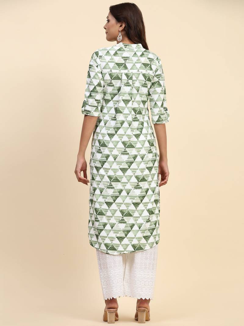 HOLLYHOCK Latest Women's Clothing Kurti for Women Wear Kurti With Three-Quarter Sleeves