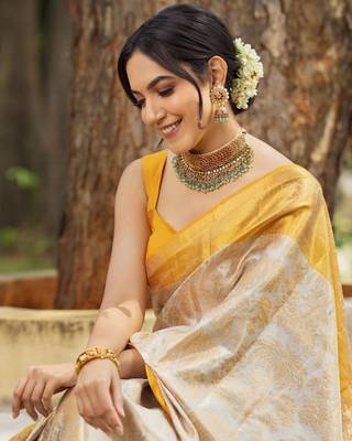 Banarasi soft silk sarees 4