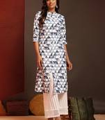 HOLLYHOCK Latest Women's Clothing Kurti for Women Wear Kurti With Three-Quarter Sleeves