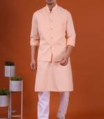 men's kurta and payjama with jacket - udaipur  collection