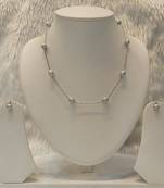 Mannat raj pearls & jewellers natural fresh water pearls hyderabadi pearls beautiful designer necklace set