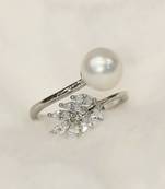 Mannat raj pearls & jewellers natural fresh water pearls hyderabadi pearls daily wear designer little finger ring