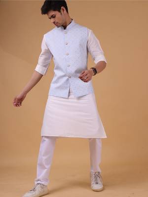 men's kurta and payjama with jacket -udaipur  collection 1