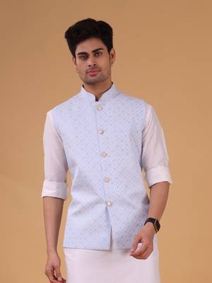 men's kurta and payjama with jacket -udaipur  collection 5