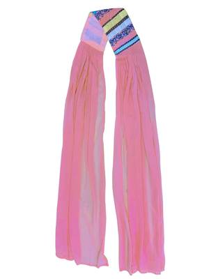 Baby Pink Georgette Multicolor Printed Salwar Suit for Girls 4
