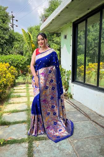 Designer Paithani Saree