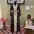Black Handcrafted Zari work Stitched Georgette Kaftan Party Wedding Dresses