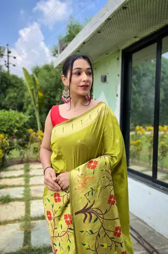 Designer Paithani Saree