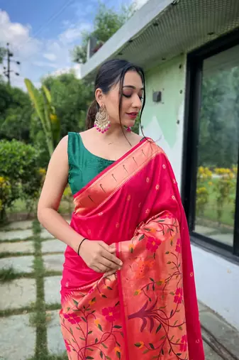 Designer Paithani Saree