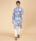 Island ikat kurta