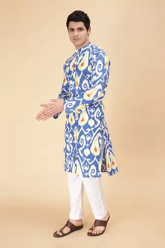 Island ikat kurta