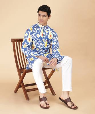 Island ikat kurta 3
